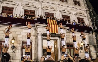 Pilars finals Diada Castellera del Mercadal 2019